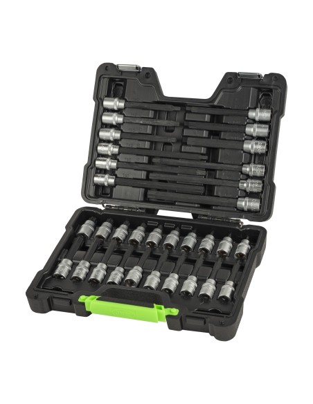 MALETÍN DE PUNTAS PARA TORNILLOS TORX 32 PIEZAS