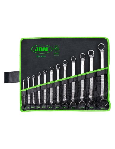 SET DE 12 LLAVES ACODADAS DE 12 CANTOS