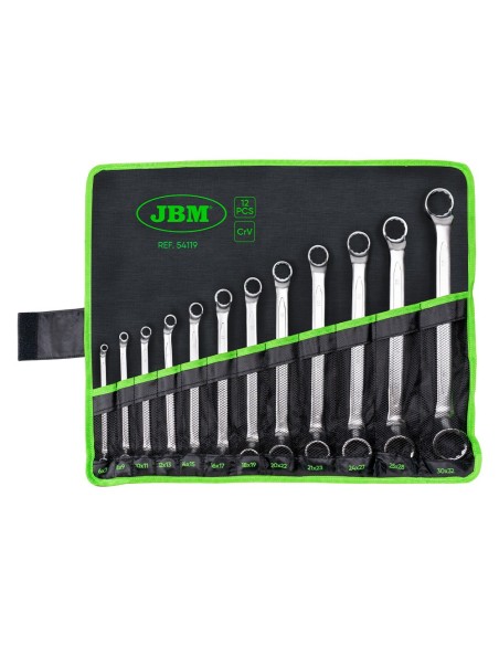 SET DE 12 LLAVES ACODADAS DE 12 CANTOS