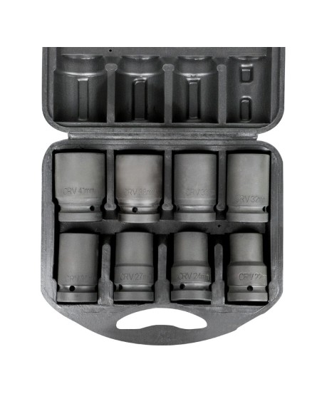 SET DE 8 VASOS DE 1" PARA MULTIPLICADOR DE FUERZA