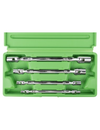 ESTUCHE CON 4 LLAVES ARTICULADAS DE VASO TORX