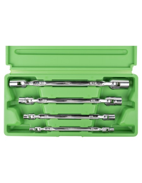 ESTUCHE CON 4 LLAVES ARTICULADAS DE VASO TORX