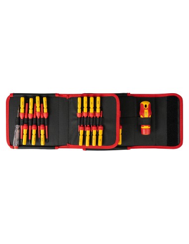 SET DE DESTORNILLADORES INTERCAMBIABLES AISLADOS 25 PCS