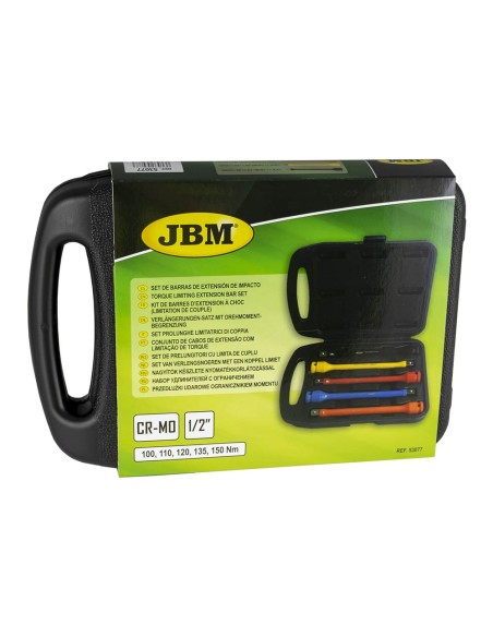 SET DE BARRAS DE EXTENSIÓN DE IMPACTO CON LIMITADOR DE TORQUE