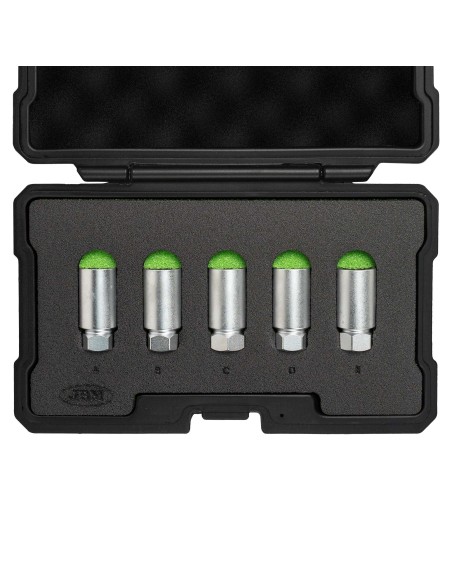 SET 5 LLAVES DE VASO PARA TORNILLOS DE BLOQUEO DE RUEDA TESLA 3, S, X