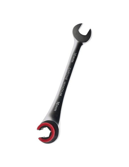 LLAVE DE TRINQUETE CON CABEZAL ABIERTO DE 16MM