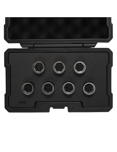 SET 7 LLAVES PARA TORNILLO DE BLOQUEO DE RUEDA OPEL/VAUXHALL