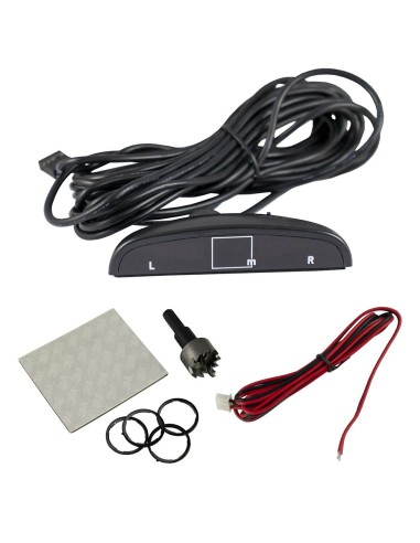 SENSOR DE APARCAMIENTO CON MEDIDOR DE APROXIMACIÓN VISUAL Y ACÚSTICO