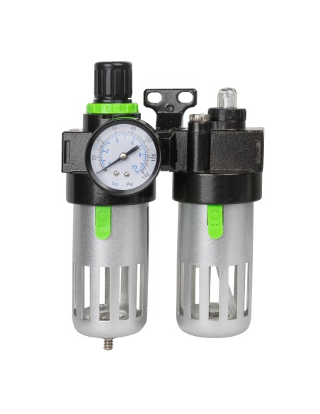 FILTRO, REGULADOR DE AIRE Y LUBRICADOR 1/2"