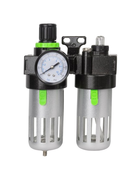 FILTRO, REGULADOR DE AIRE Y LUBRICADOR 1/4"