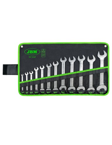 SET DE 12 LLAVES FIJAS