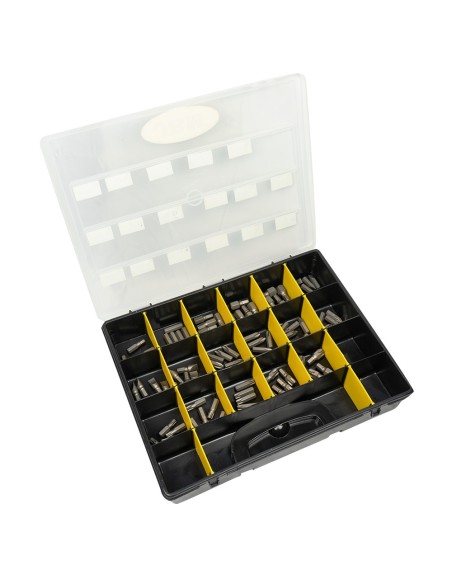 ESTUCHE DE 85 PUNTAS PHILIPS, PLANA, ALLEN Y TORX