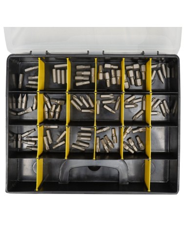 ESTUCHE DE 85 PUNTAS PHILIPS, PLANA, ALLEN Y TORX
