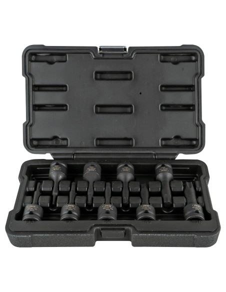 SET DE 9 PUNTAS DE IMPACTO TORX DE 1/2"