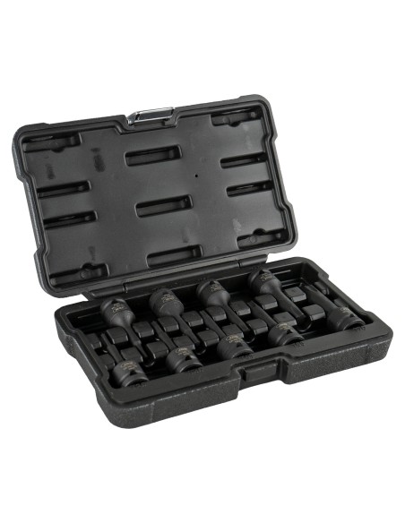 SET DE 9 PUNTAS DE IMPACTO TORX DE 1/2"