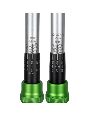 LLAVE DINAMOMÉTRICA DE 3/8" CON TORQUE DE 20-120 NM