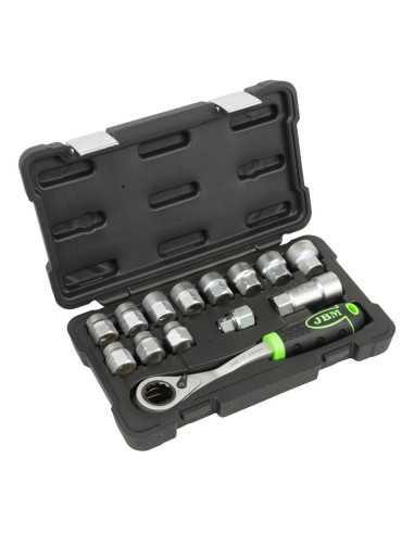 ESTUCHE DE HERRAMIENTAS GO-THROUGH DE 14 PIEZAS DE 1/2" CINCADO