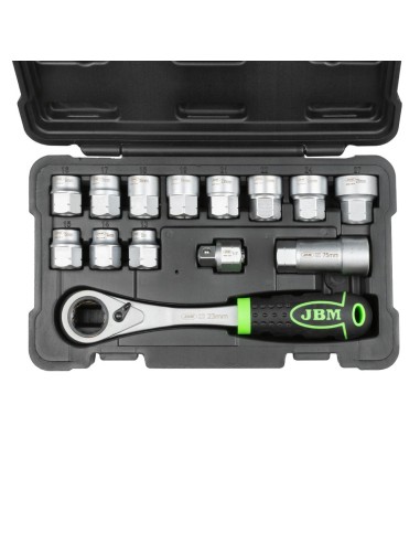 ESTUCHE DE HERRAMIENTAS GO-THROUGH DE 14 PIEZAS DE 1/2" CINCADO