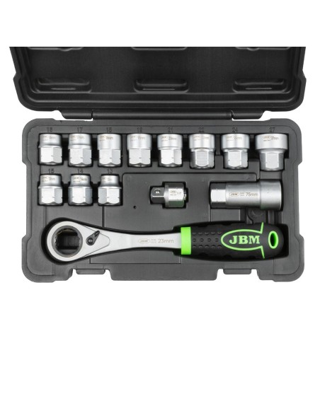 ESTUCHE DE HERRAMIENTAS GO-THROUGH DE 14 PIEZAS DE 1/2" CINCADO