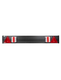 BARRA PARA REMOLQUE DE 1100X140MM CON 2 PILOTOS LED
