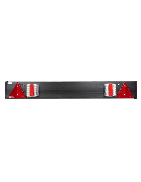 BARRA PARA REMOLQUE DE 1100X140MM CON 2 PILOTOS LED