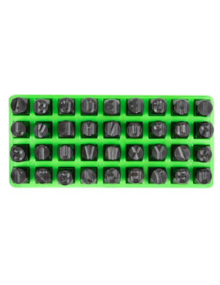 CONJUNTO DE MATRICES LETRAS Y NÚMEROS 8MM