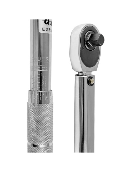 LLAVE DINAMOMÉTRICA DE 3/8" CON TORQUE DE 19-110 NM DE 365MM