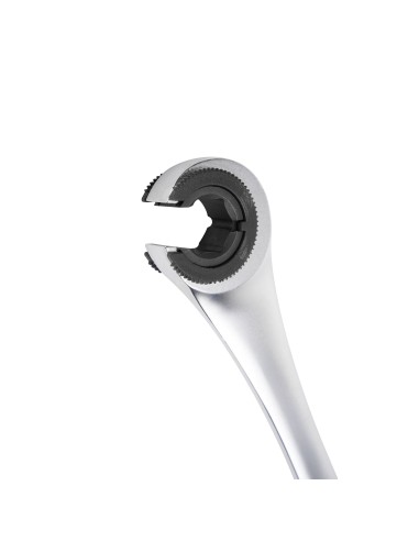 LLAVE DE TRINQUETE CON CABEZAL ABIERTO DE 11MM