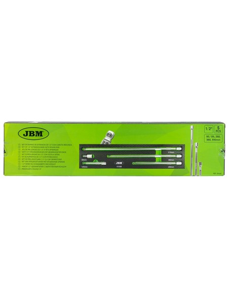 MÓDULO DE 5 BARRAS DE EXTENSIÓN DE 1/2” CON CABOTA REDONDA