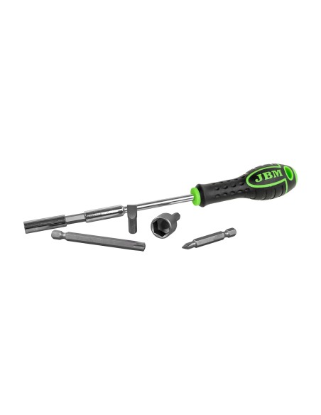 MALETÍN DE 208 PUNTAS Y ADAPTADOR DESTORNILLADOR DE 1/4"