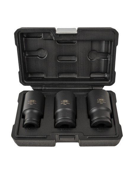 SET DE 3 VASOS DE IMPACTO XZN DE 1/2"