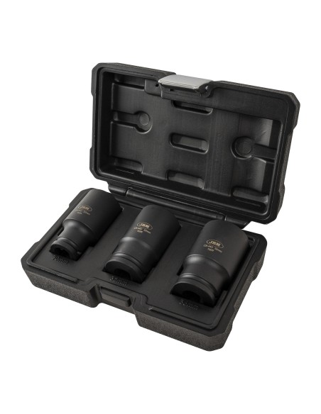 SET DE 3 VASOS DE IMPACTO XZN DE 1/2"