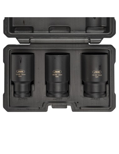 SET DE 3 VASOS DE IMPACTO XZN DE 1/2"