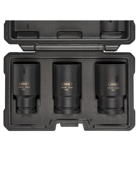 SET DE 3 VASOS DE IMPACTO XZN DE 1/2"