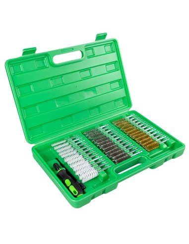 ESTUCHE 38 CEPILLOS METÁLICOS / PLÁSTICOS
