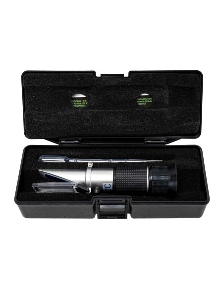 REFRACTÓMETRO UNIVERSAL PARA GLICOLES, ANTICONGELANTES, UREA Y LÍQUIDOS DE BATERÍA
