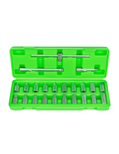 JUEGO DE VASOS PARA TAPONES DE CÁRTER 23PCS