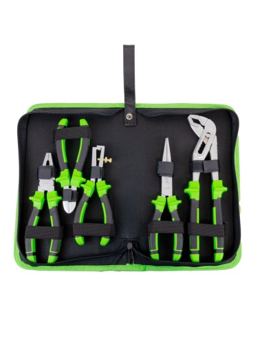 SET DE 5 ALICATES EN ESTUCHE