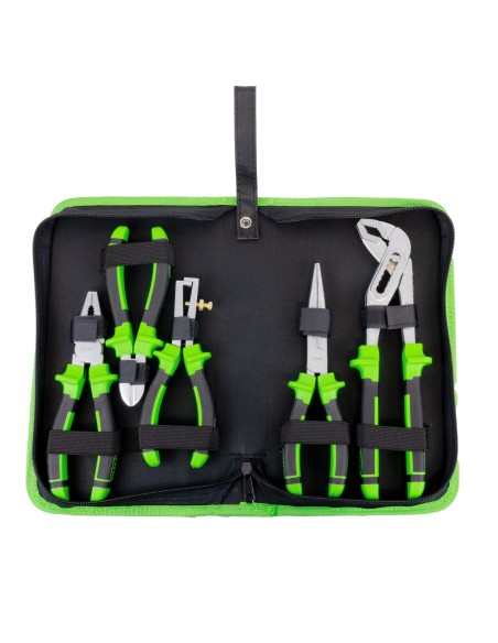 SET DE 5 ALICATES EN ESTUCHE