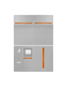 SET DE TIRADORES PARA SERIE527 - NARANJA