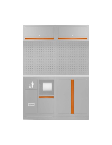 SET DE TIRADORES PARA SERIE527 - NARANJA