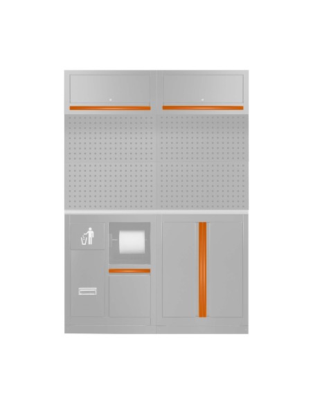 SET DE TIRADORES PARA SERIE527 - NARANJA