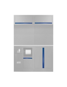 SET DE TIRADORES PARA SERIE527 - AZUL