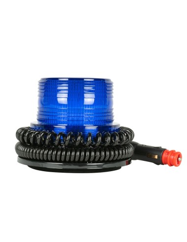 GIROFARO DESTELLANTE ROTATIVO PERFIL BAJO - AZUL