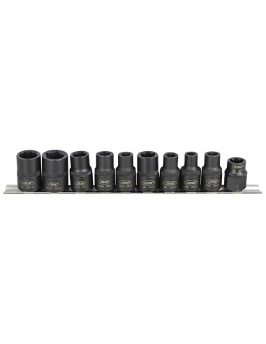 SET DE 10 VASOS DE 1/2" ESPECIALES PARA AUTOMOCIÓN