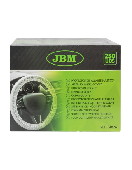 PROTECTOR DE VOLANTE PLÁSTICO 250PCS