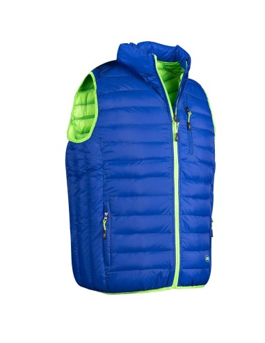 CHALECO VERDE-AZUL T.XL