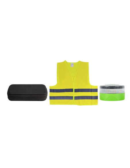 KIT DE EMERGENCIA - BOLSA EVA + BALIZA + CHALECO