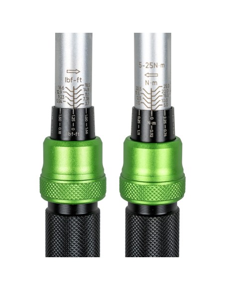 LLAVE DINAMOMÉTRICA DE 1/4" CON TORQUE DE 5-25 NM