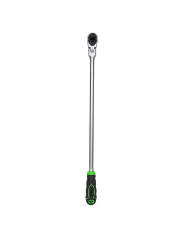 CARRACA DE 1/2" ARTICULADA EXTRA LARGA DE 609MM CON CABEZAL DE 72 DIENTES